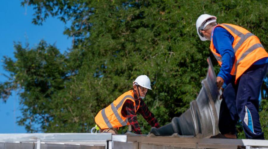 Professional New roof installation in Scandinavia, WI